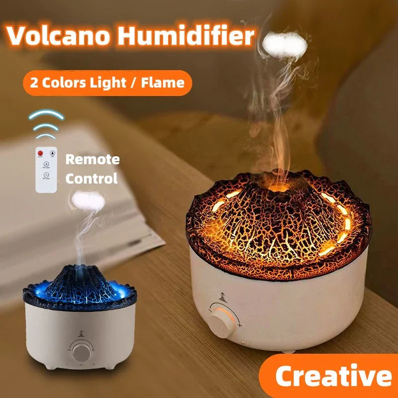 Volcano Diffuser & Humidifier Home Decor Luxeoasis