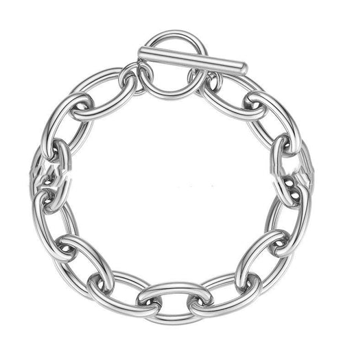 14K Gold Titanium Steel Special-interest Design Exaggerated Bracelet Urban Sale