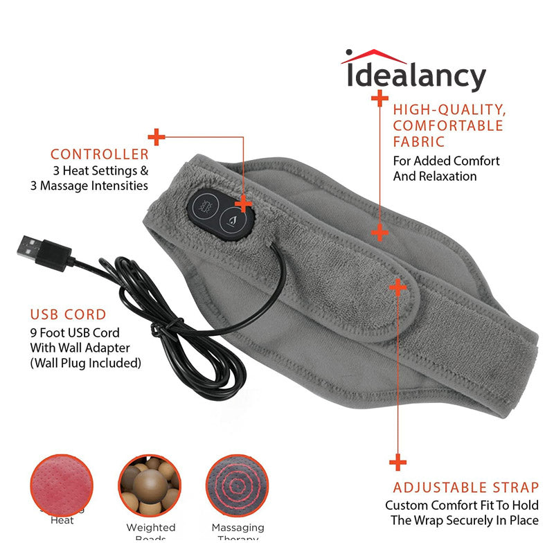 Calming Heat™ Vibrating Neck Wrap – Soothing Heat & Massage in One - Urban Sale
