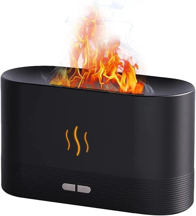 Flame Aroma Diffuser Auto-Off Function for Room Home Office Luxeoasis