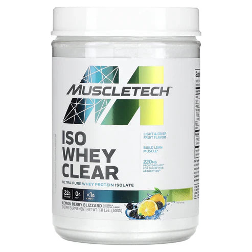 Muscletech- Iso Whey Clear (Original) Luxeoasis