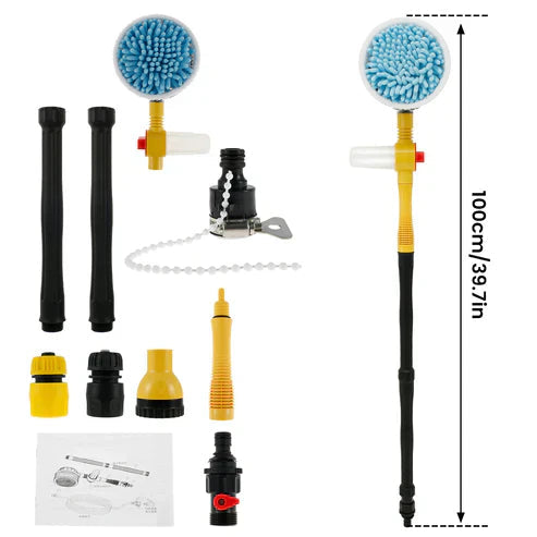 Turbo Shine Water Powered Spin Cleaner Luxeoasis