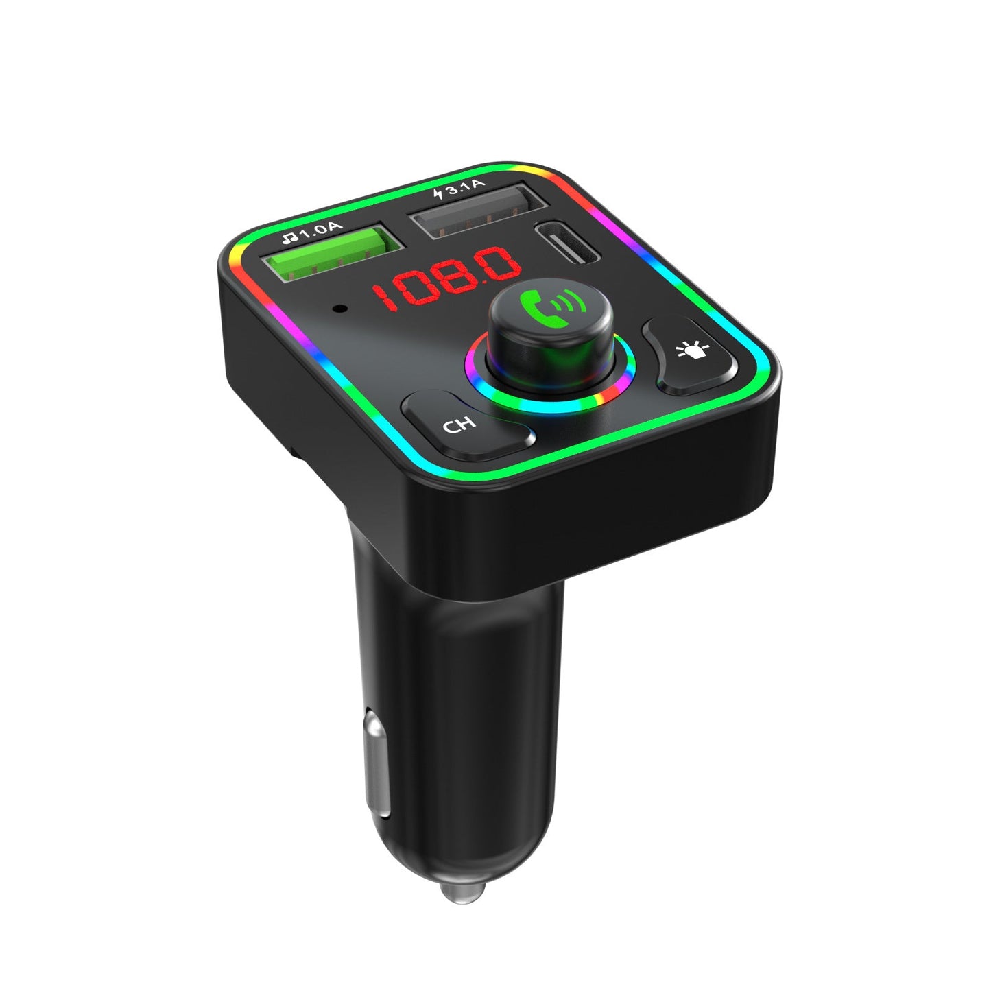 Compact OLED Car MP3 Player with USB & FM Modulation - Urban Sale