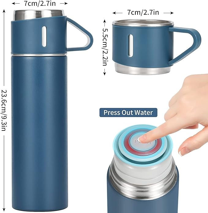 Vacuum Flask Set - TOP TRENDING ⭐⭐⭐⭐⭐ Luxeoasis