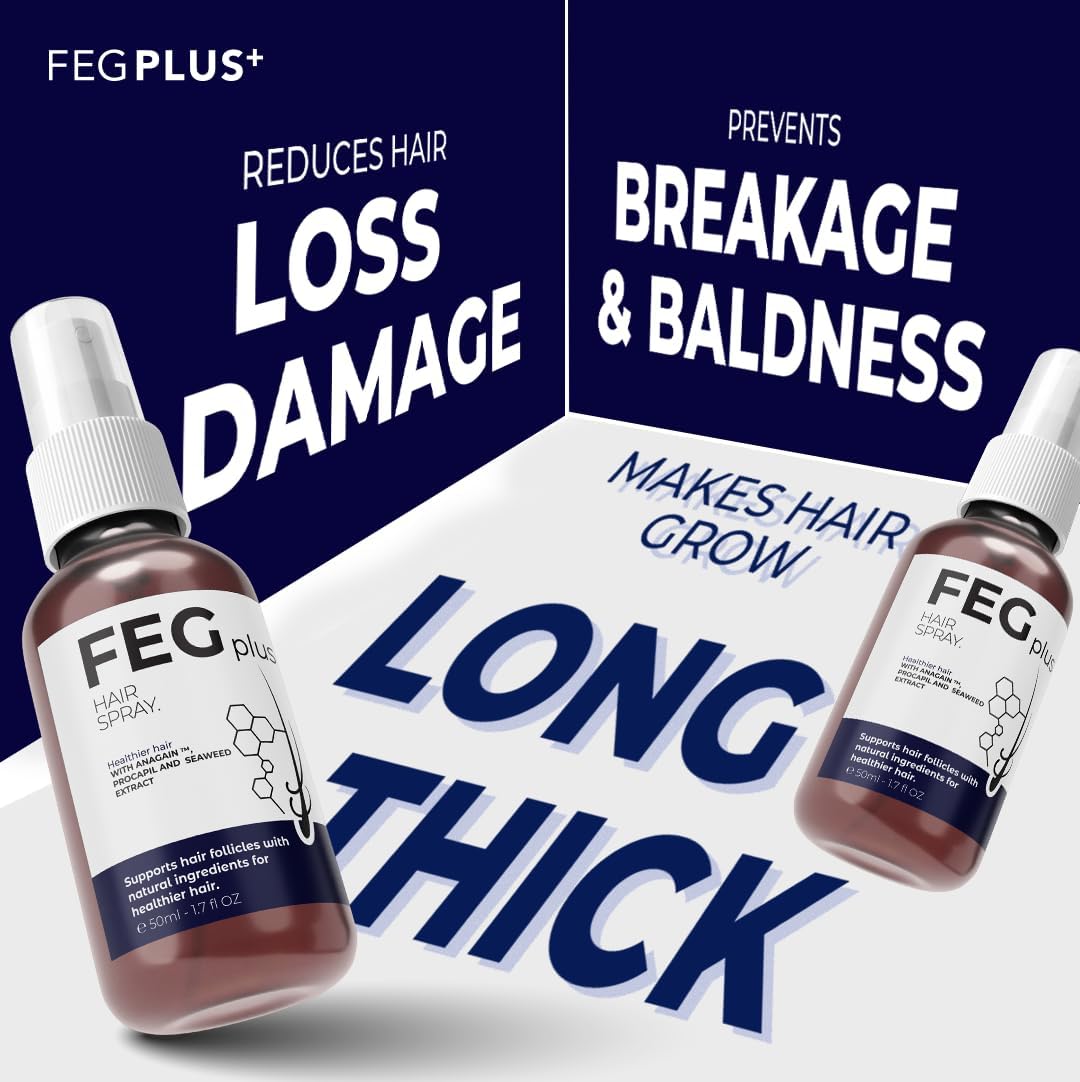 FEG® Advanced Hair Growth Spray – Revitalize Roots & Boost Thickness - Urban Sale