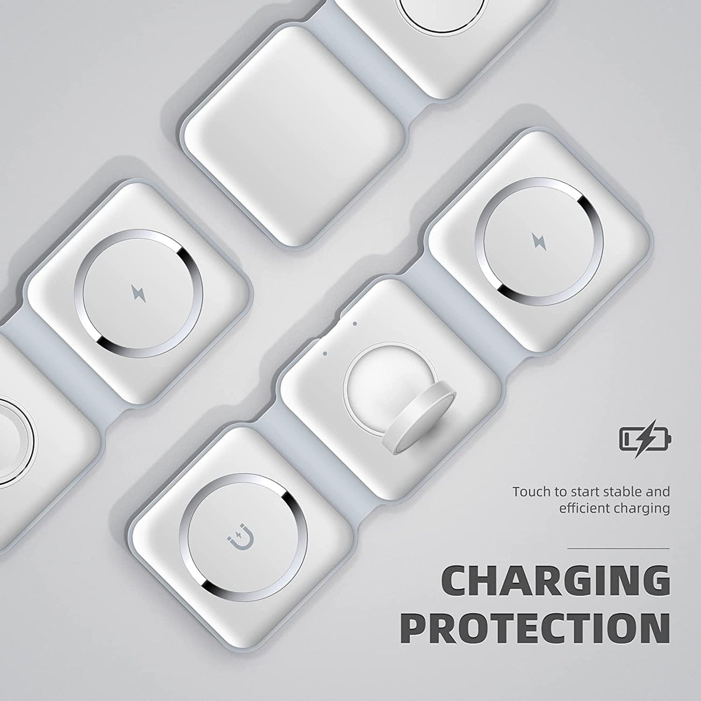 3-in-1 Wireless Charging Pad luxeoasis