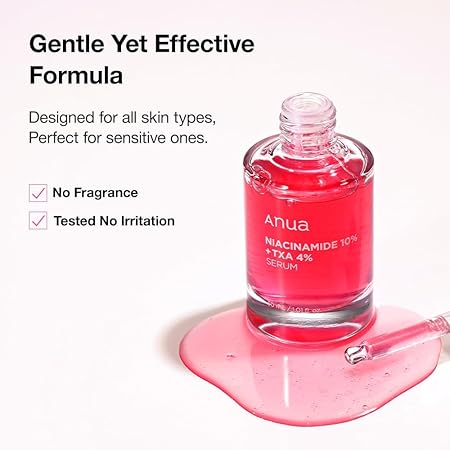 ANUA NIACINAMIDE 10% + TXA 4% DARK SPOT REMOVING SERUM 30mL Lxeoasis