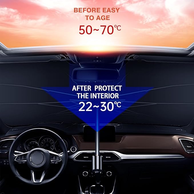 Car Windshield Sun Umbrella UAE Store officaial