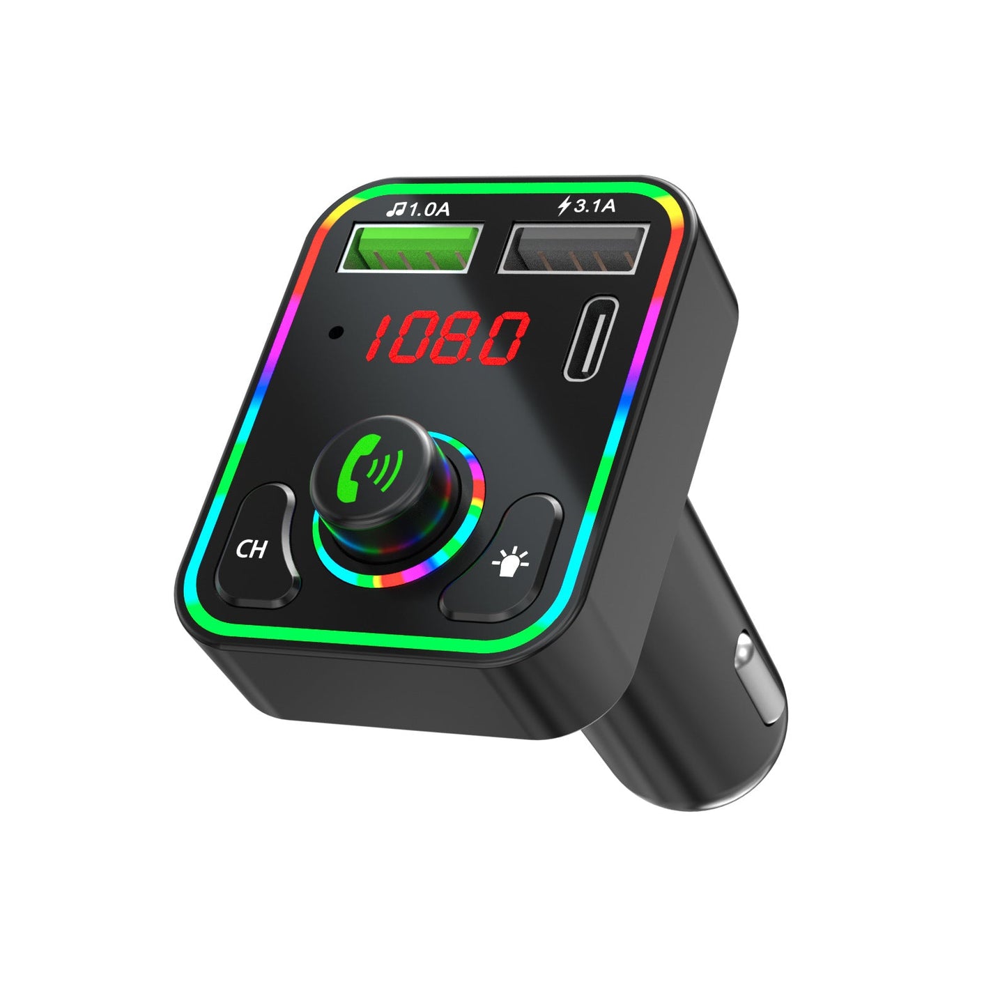 Compact OLED Car MP3 Player with USB & FM Modulation - Urban Sale