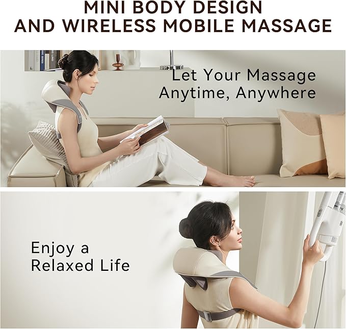 Neck and back massager Luxeoasis