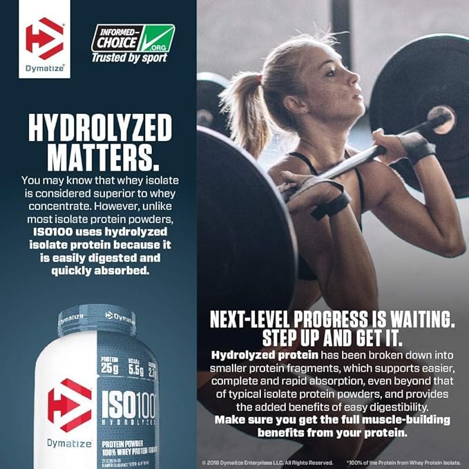 Dymatize- Iso 100 Hydrolyzed (Original) Luxeoasis