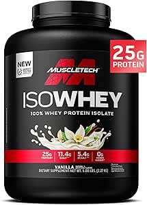 Muscletech- Iso Whey Vanilla (Original) Luxeoasis