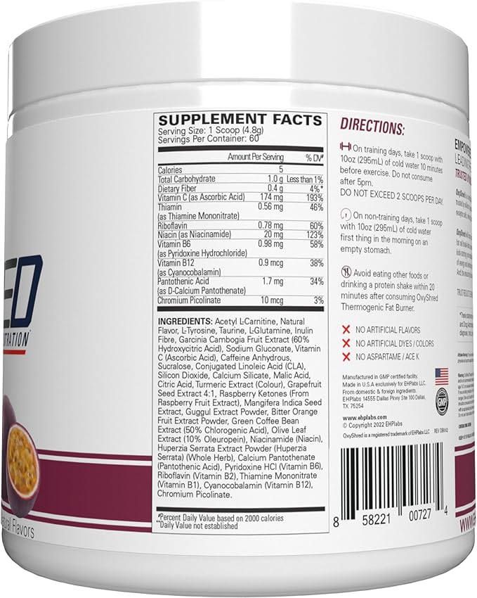 EHP Labs fat burner (Original) Luxeoasis