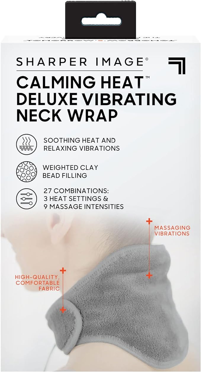 Calming Heat™ Vibrating Neck Wrap – Soothing Heat & Massage in One - Urban Sale
