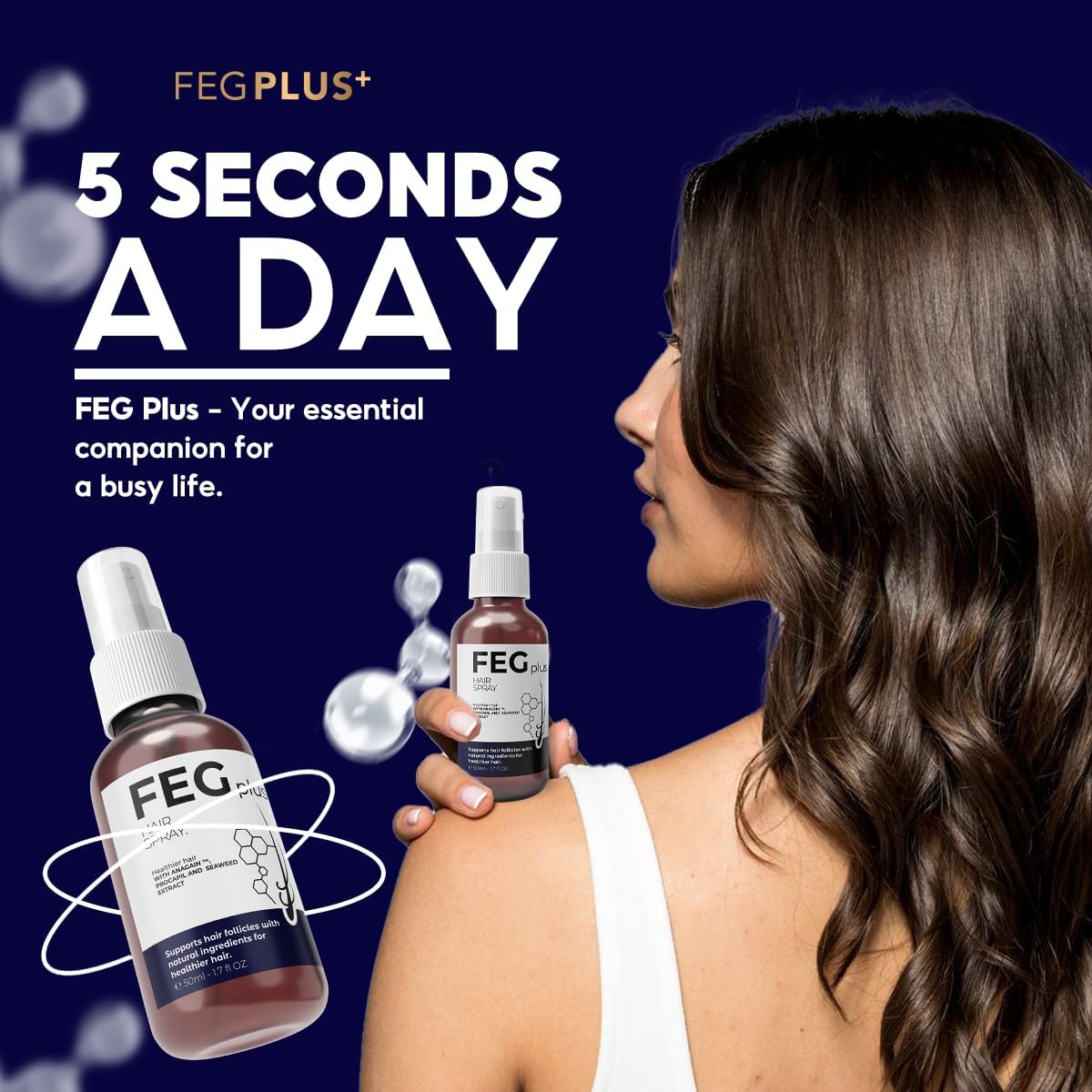 FEG® Advanced Hair Growth Spray – Revitalize Roots & Boost Thickness - Urban Sale