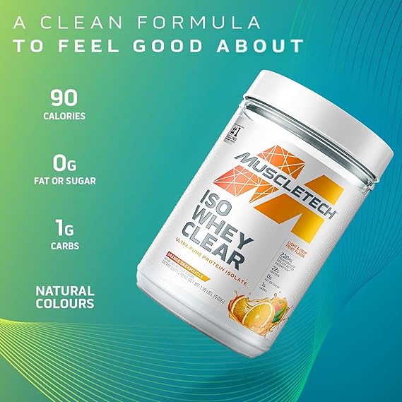 Muscletech- Iso Whey Clear (Original) Luxeoasis