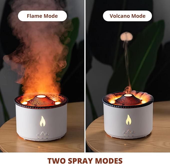Volcano Diffuser & Humidifier Home Decor Luxeoasis