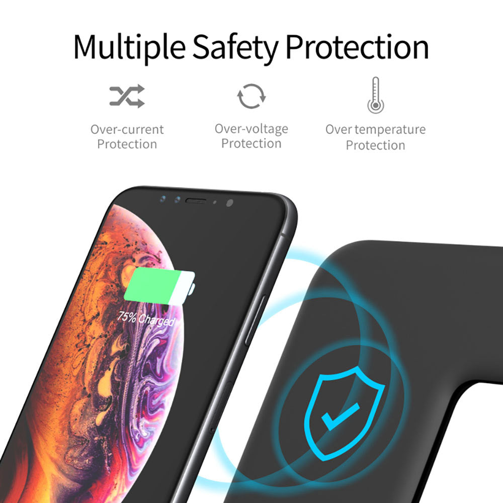 3 in 1 Wireless Charger Stand luxeoasis