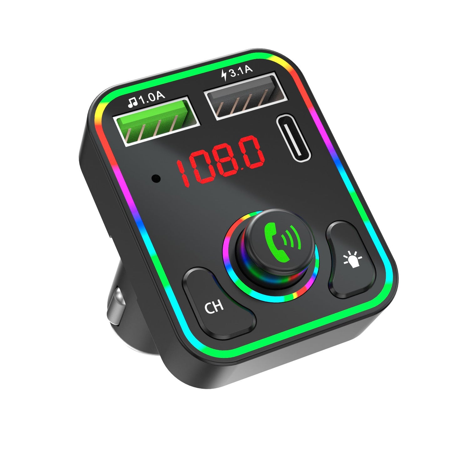 Compact OLED Car MP3 Player with USB & FM Modulation - Urban Sale