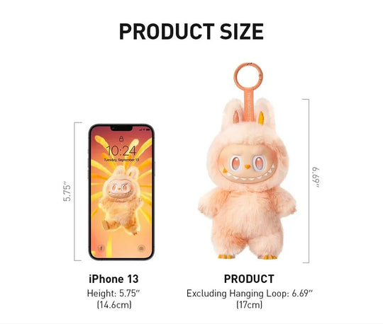 Labubu - Plush Keychain - Urban Sale