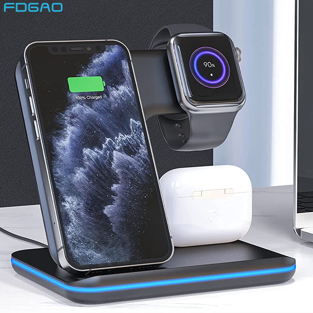 3 in 1 Wireless Charger Stand luxeoasis