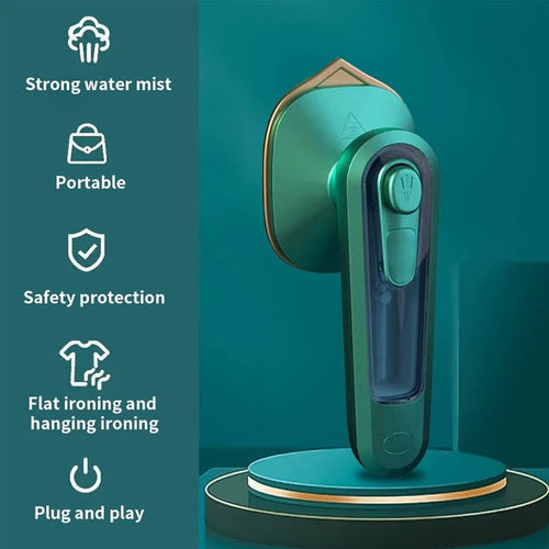 Portable Mini Steam Iron Luxeoasis