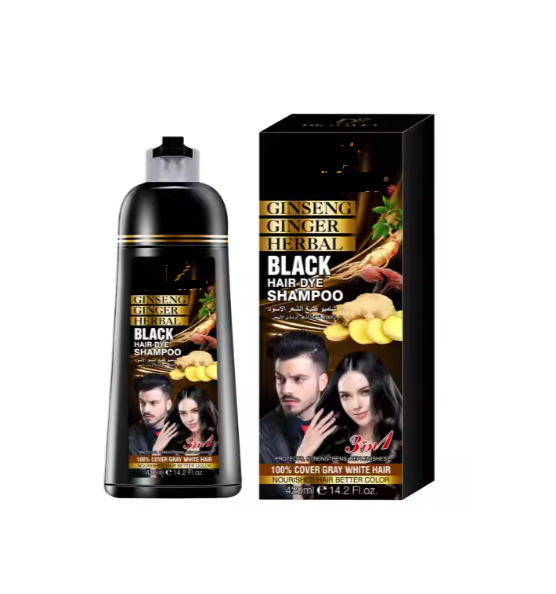 Instant Hair Dye Shampoo (420ml) Unisex - Urban Sale