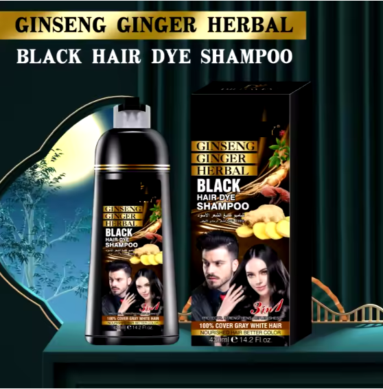 Instant Hair Dye Shampoo (420ml) Unisex - Urban Sale