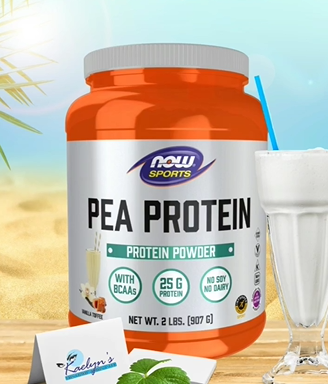 Now Sports- Pea Protein Creamy Chocolate Powder (Original) Zambeel
