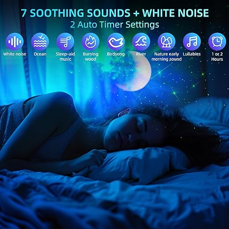 Astronaut Projector Light With Music Luxeoasis