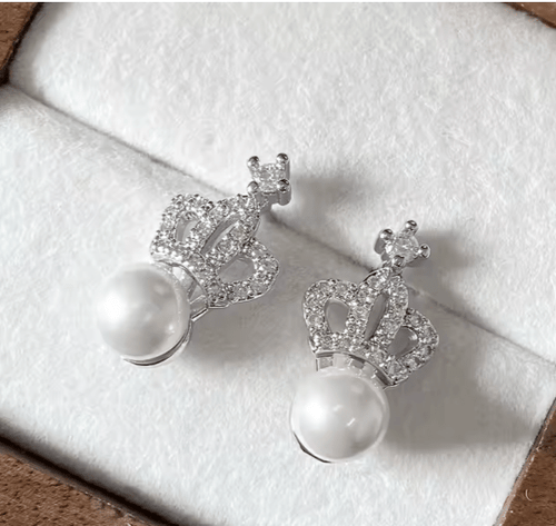 Crown Pearl Necklace Set Urban Sale