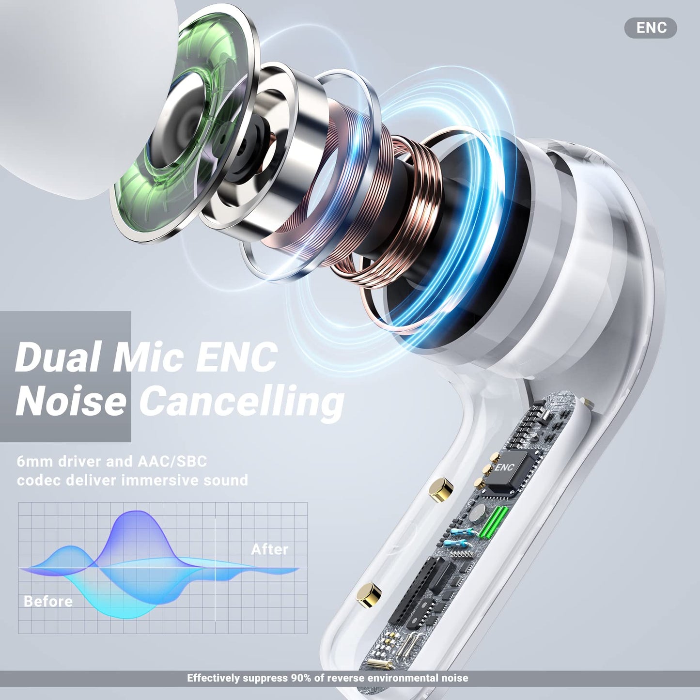 TWS Headset T6 Zambeel