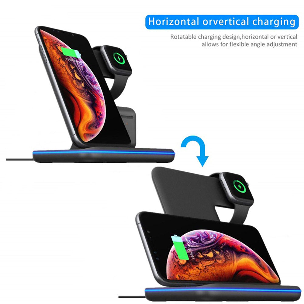 3 in 1 Wireless Charger Stand luxeoasis