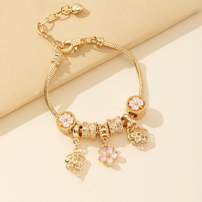 Fashion Bracelet Diy Floral Beads Urban Sale