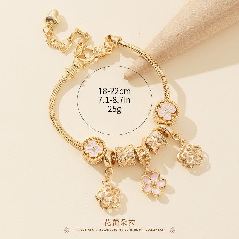 Fashion Bracelet Diy Floral Beads Urban Sale