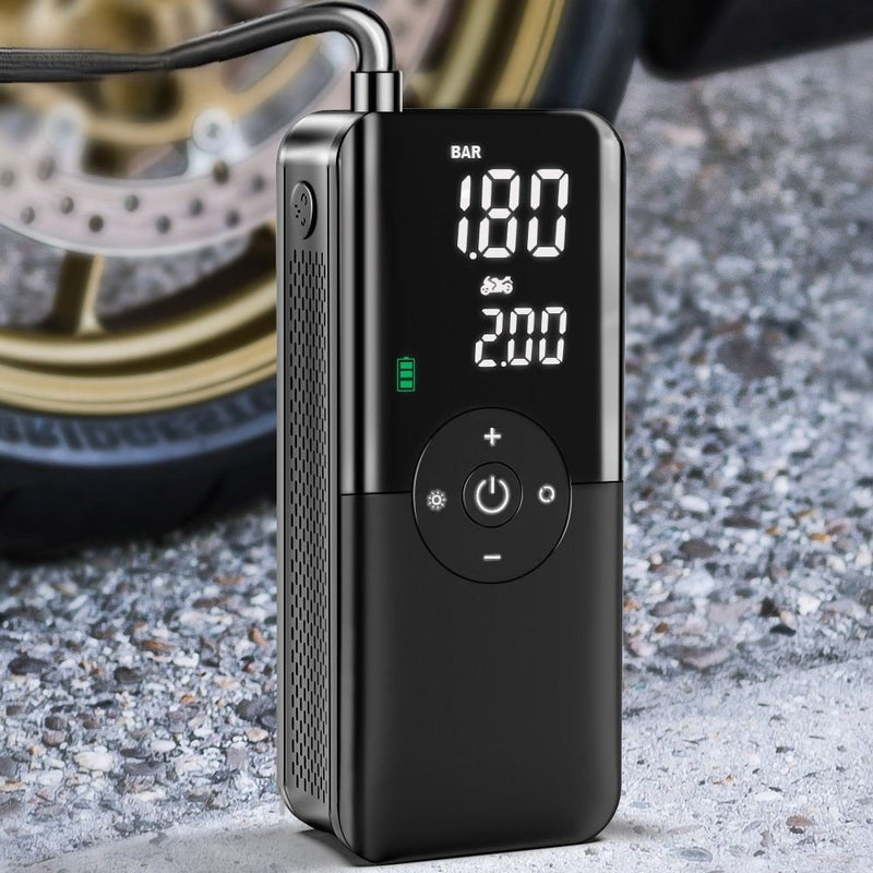 Portable Electric Air Pump + Charger + Super Torch (Multipurpose) UAE Store officaial