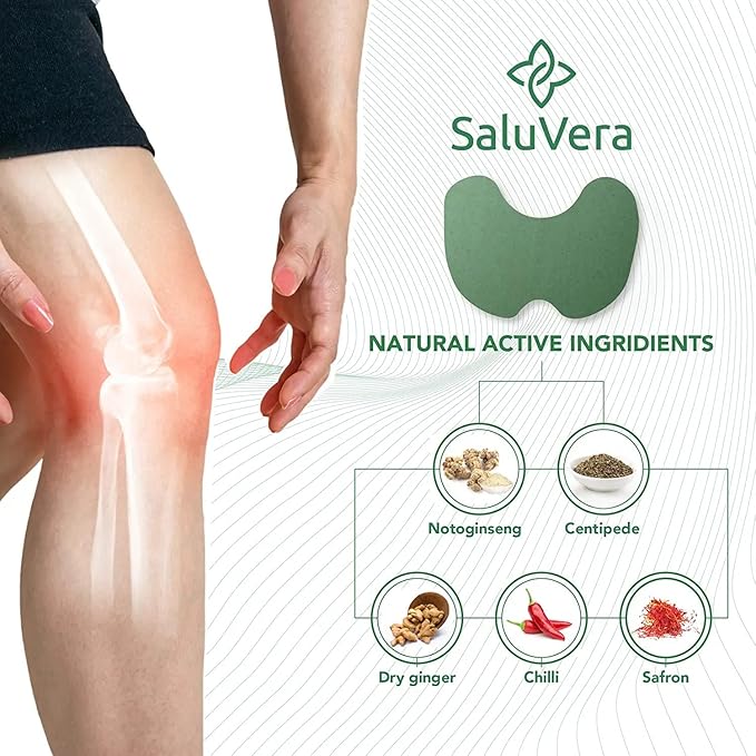 Salu Vera - Pain Relief Patches - For All Body Parts - Instant Relief - Urban Sale