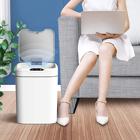 Smart Sensor Dustbin 15L – Automatic Touchless