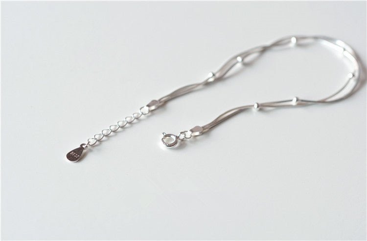 Women's Korean-style Fashion Simple Small Balls Bracelet Temperamental Sterling Silver Ornament Urban Sale