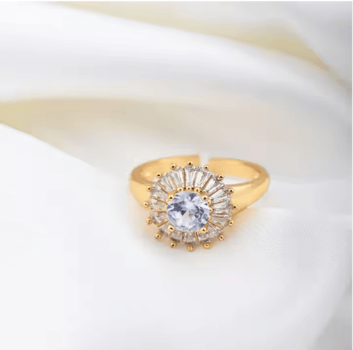 Zircon Diamond Ring Urban Sale