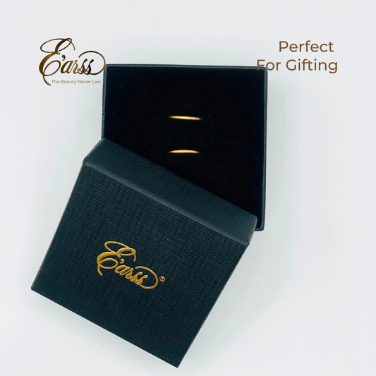 1/2 Endless Hoop Gold Earring | Stainless Steel | 18K Gold Plated Urban Sale