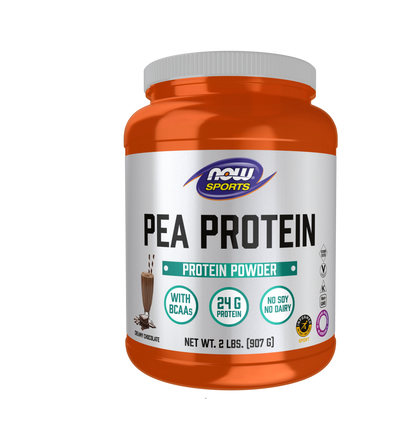 Now Sports- Pea Protein Creamy Chocolate Powder (Original) Zambeel