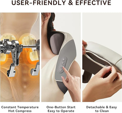 Neck and back massager Luxeoasis