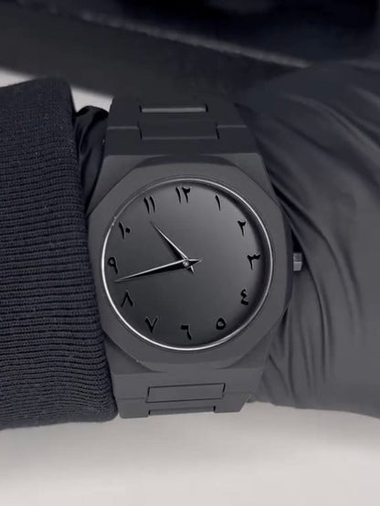 Arabic  Aura Quartz Watch – Lightweight Design, , Premium Quality & Finish - Urban Sale