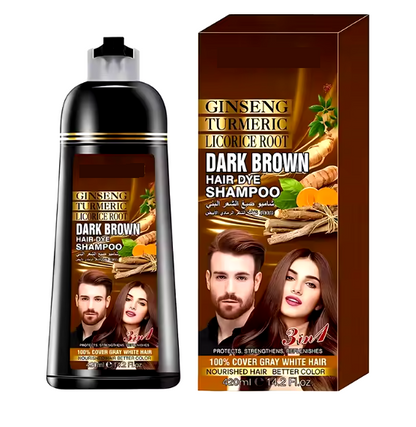 Instant Hair Dye Shampoo (420ml) Unisex - Urban Sale
