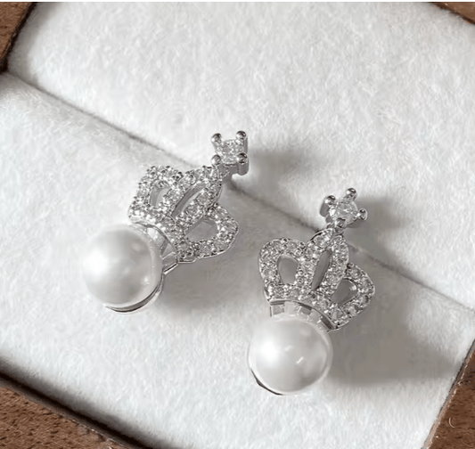 Crown Pearl Necklace Set Urban Sale