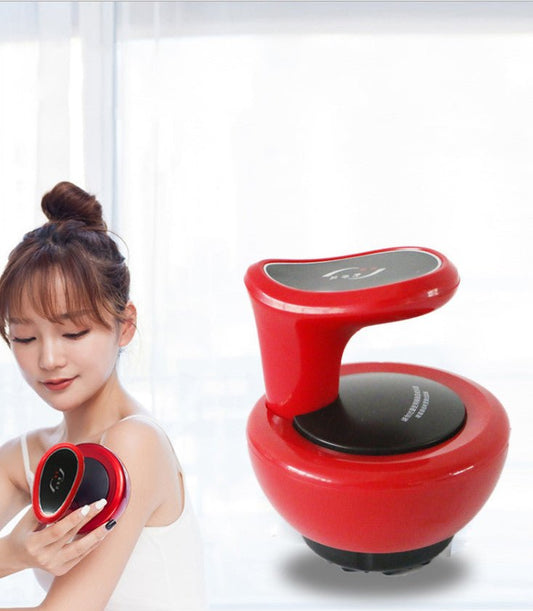 Electric Body Scraping Massager Negative Pressure Cupping Machine Meridian Suction Massage Magnetic Therapy Device Urban Sale