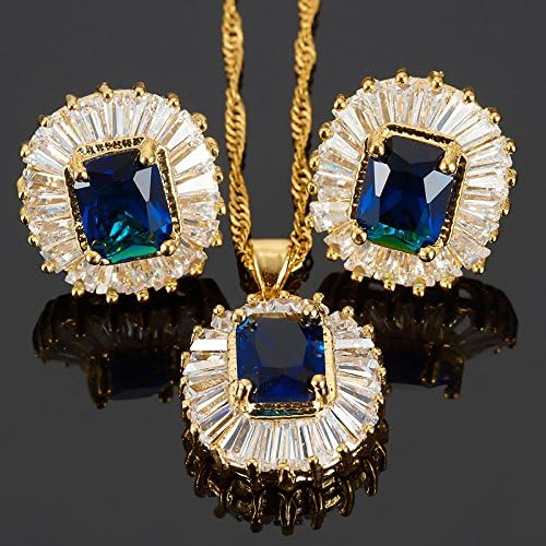 Emerald Gemstones Pendant Set Urban Sale