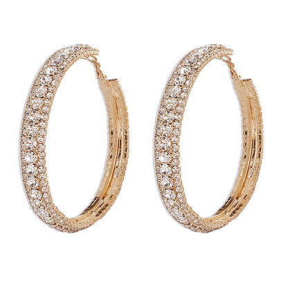 European And American Style Simple Big Ear Ring Women Urban Sale