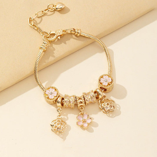 Fashion Bracelet Diy Floral Beads Urban Sale